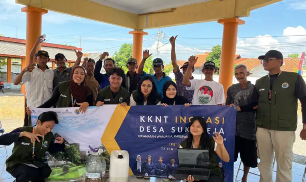 Mahasiswa KKNT IPB University 2025 Kembangkan PGPR Akar Bambu untuk Pertanian Berkelanjutan di Sukareja